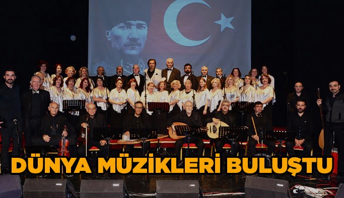 Dünya müzikleri buluştu
