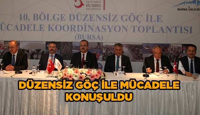 Düzensiz Göç ile Mücadele konuşuldu