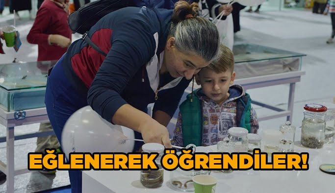 Eğlenerek öğrendiler!