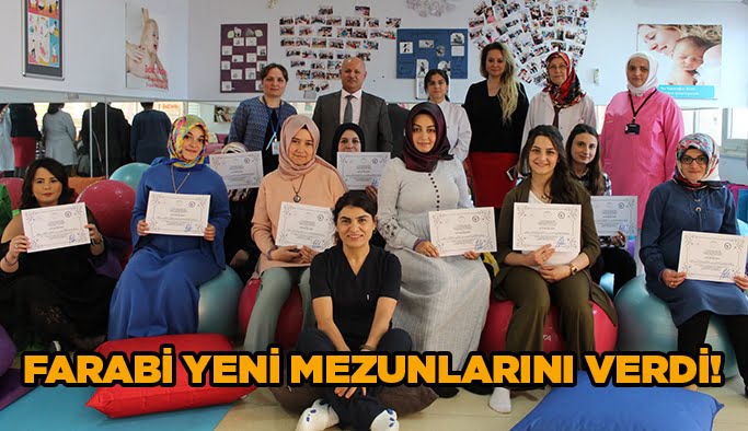 Farabi yeni mezunlarını verdi!