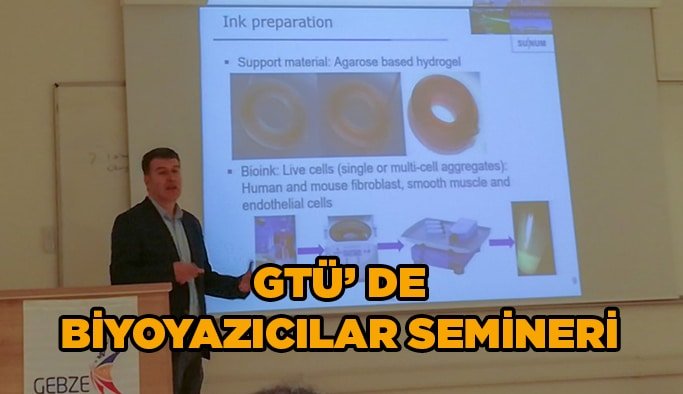 GTÜ’ de Biyoyazıcılar semineri
