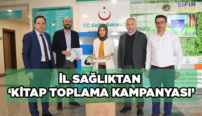 İl Sağlıktan  "Kitap Toplama Kampanyası"