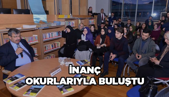 İnanç okurlarıyla buluştu