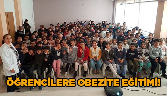 Öğrencilere Obezite eğitimi!