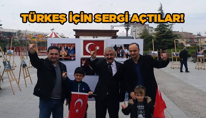 Türkeş için sergi açtılar!