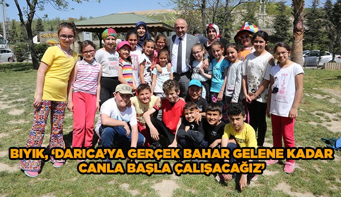 Bıyık, ‘’Darıca’ya gerçek bahar gelene kadar canla başla çalışacağız’’