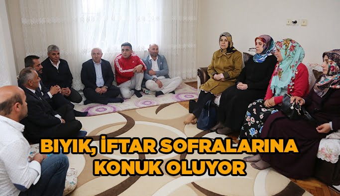Bıyık, İftar Sofralarına Konuk Oluyor