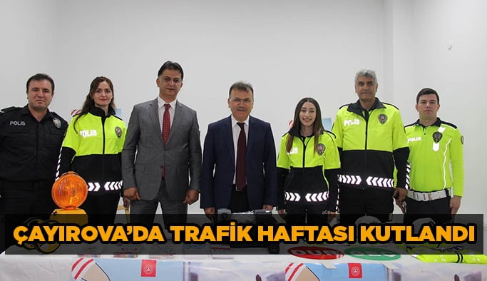 Çayırova’da Trafik Haftası kutlandı