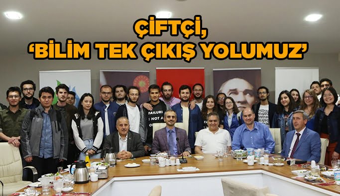  Çiftçi,” Bilim tek çıkış yolumuz”