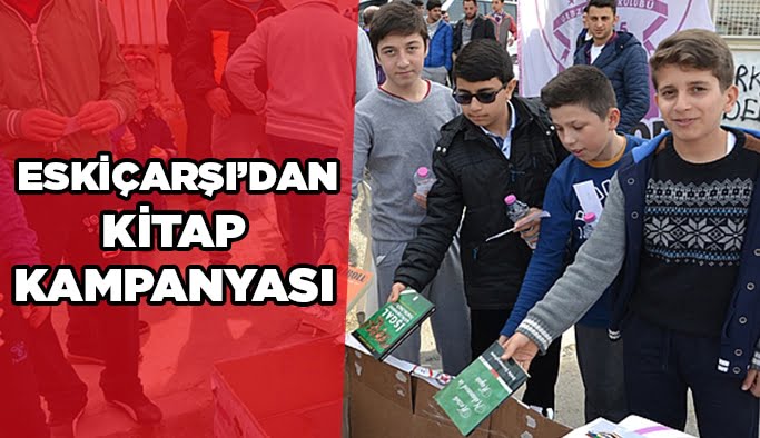 Eskiçarşı’dan kitap kampanyası