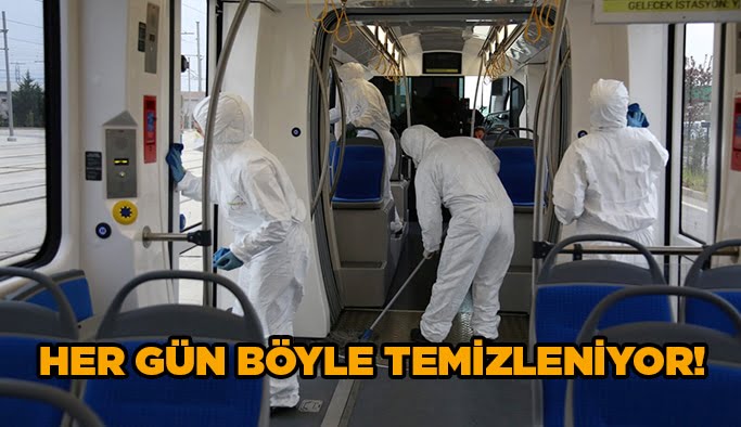Her gün böyle temizleniyor!