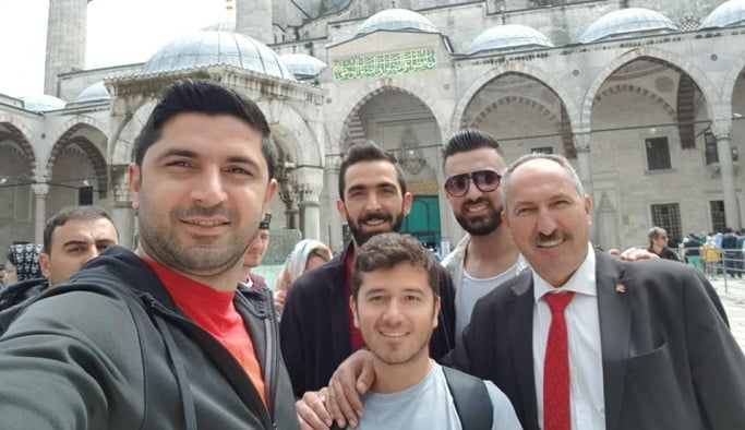 Tarihi yerleri gezdiler