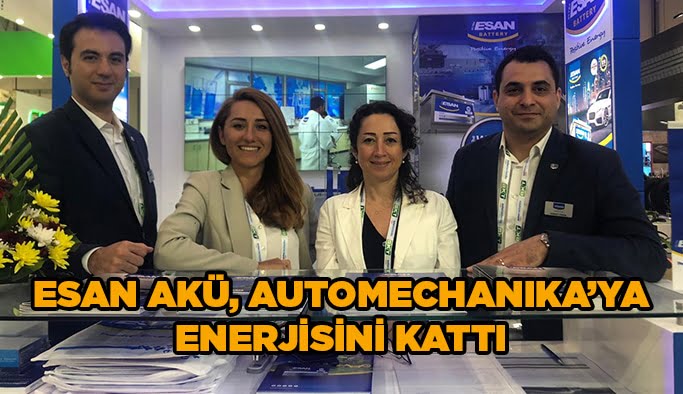 Esan Akü, Automechanika’ya enerjisini kattı