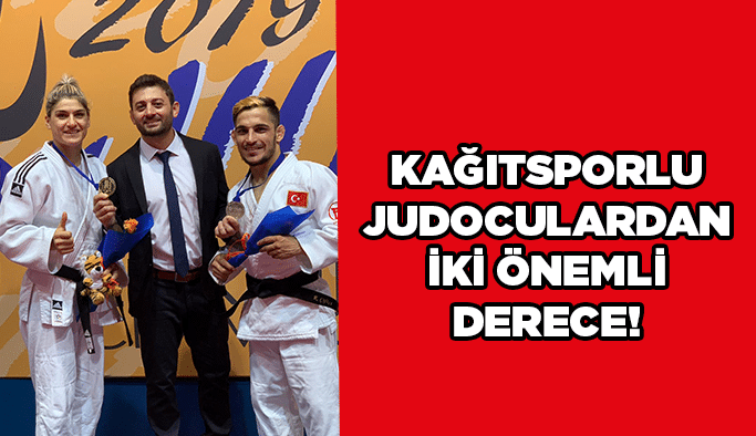 Kağıtsporlu judoculardan iki önemli derece!