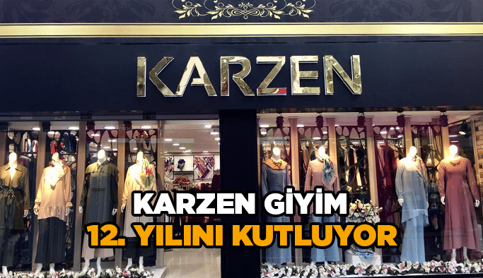 Karzen Giyim 12. Yılını Kutluyor