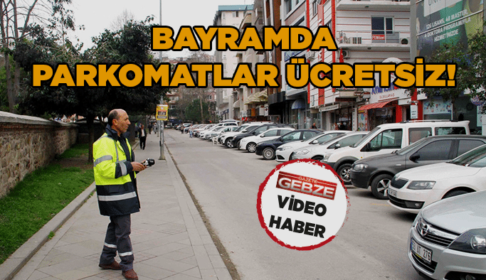 Bayramda parkomatlar ücretsiz!