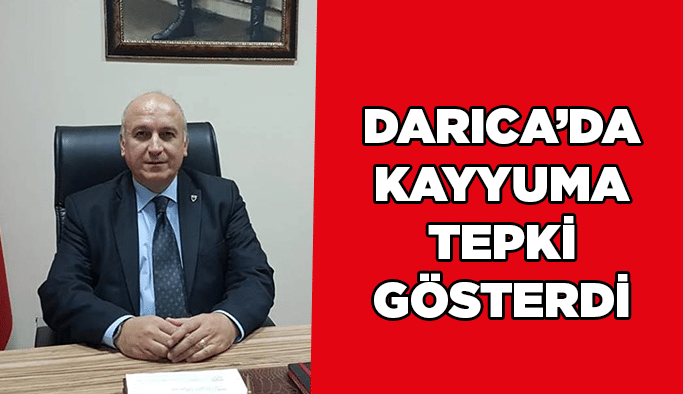 Darıca’da kayyuma tepki gösterdi