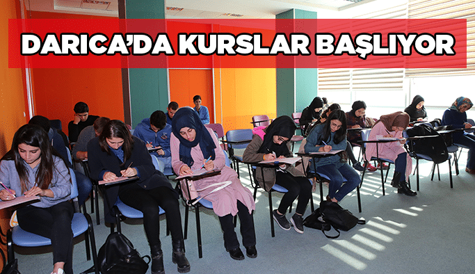 Darıca’da Kurslar Başlıyor