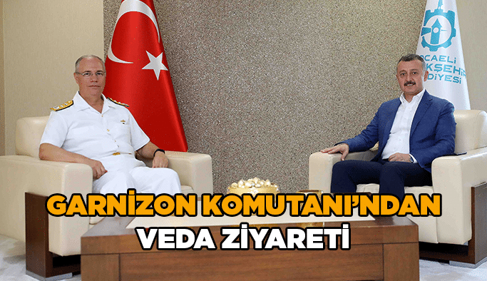 Garnizon Komutanı’ndan veda ziyareti