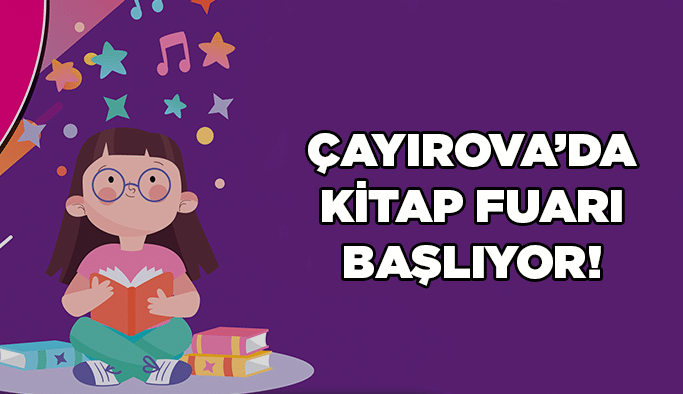 Çayırova'da kitap fuarı başlıyor!