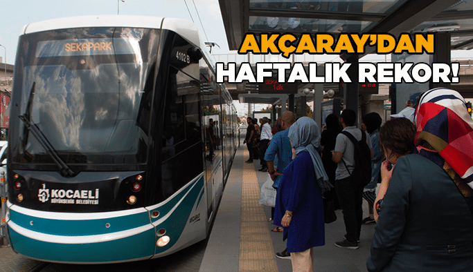 Akçaray’dan haftalık rekor!