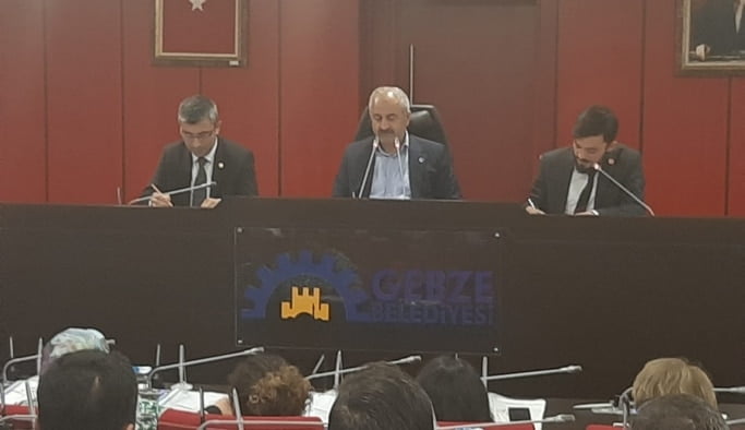 Gebze Belediyesi Ekim Ayı Meclisi toplandı