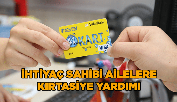İhtiyaç sahibi ailelere kırtasiye yardımı