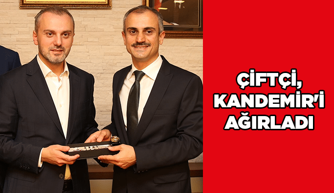 Çiftçi, Kandemir'i ağırladı