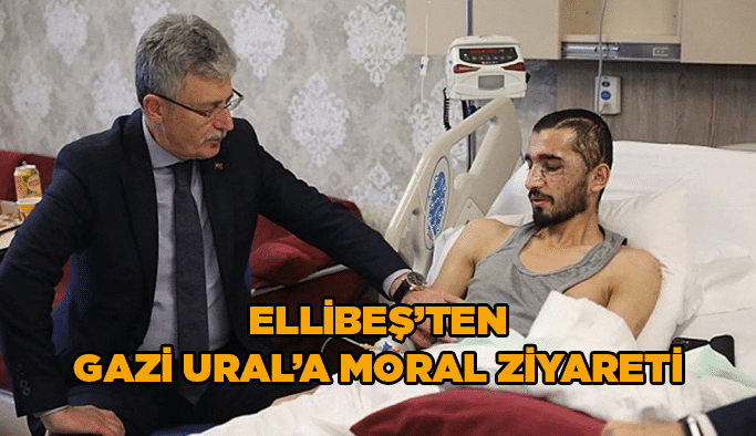 Ellibeş’ten Gazi Ural’a moral ziyareti
