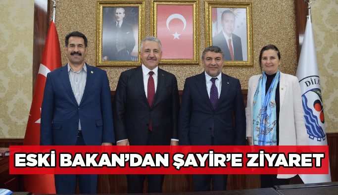 Eski Bakan’dan Şayir’e ziyaret