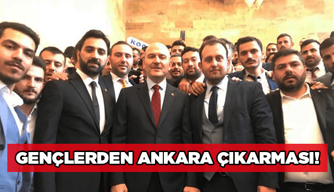 Gençlerden Ankara çıkarması!