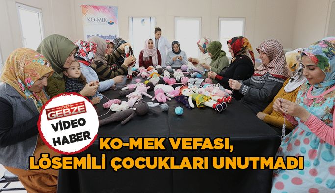 KO-MEK Vefası, lösemili çocukları unutmadı