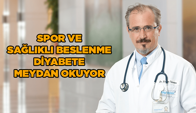 Spor ve sağlıklı beslenme diyabete meydan okuyor