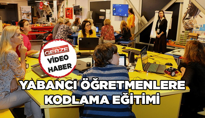 Yabancı öğretmenlere kodlama eğitimi