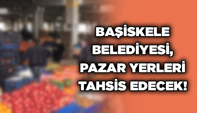 Başiskele Belediyesi, Pazar yerleri tahsis edecek!