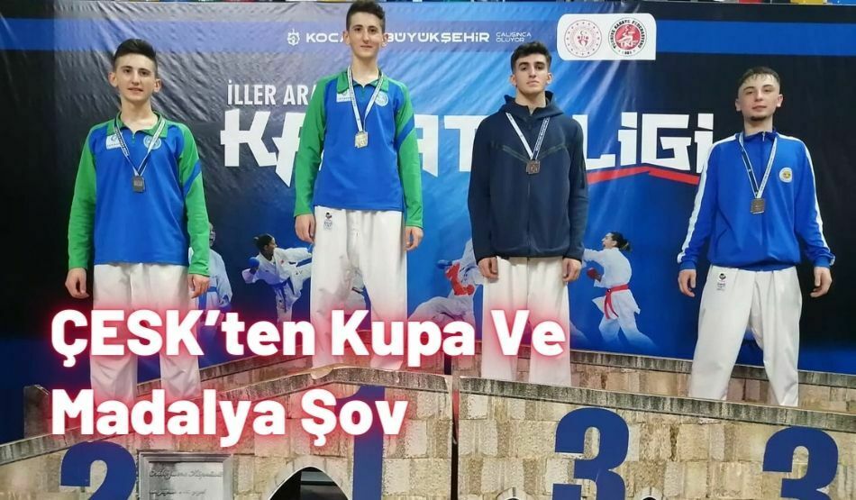 ÇESK’ten Kupa Ve Madalya Şov