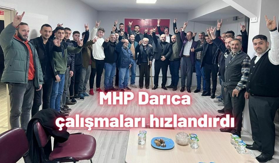 <strong>MHP Darıca çalışmaları hızlandırdı</strong>