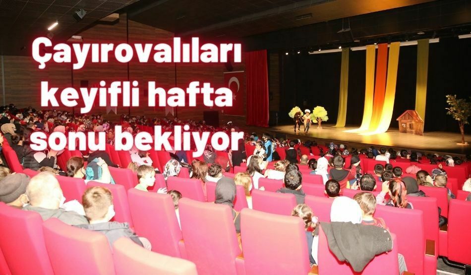 <strong>Çayırovalıları keyifli hafta sonu bekliyor</strong>