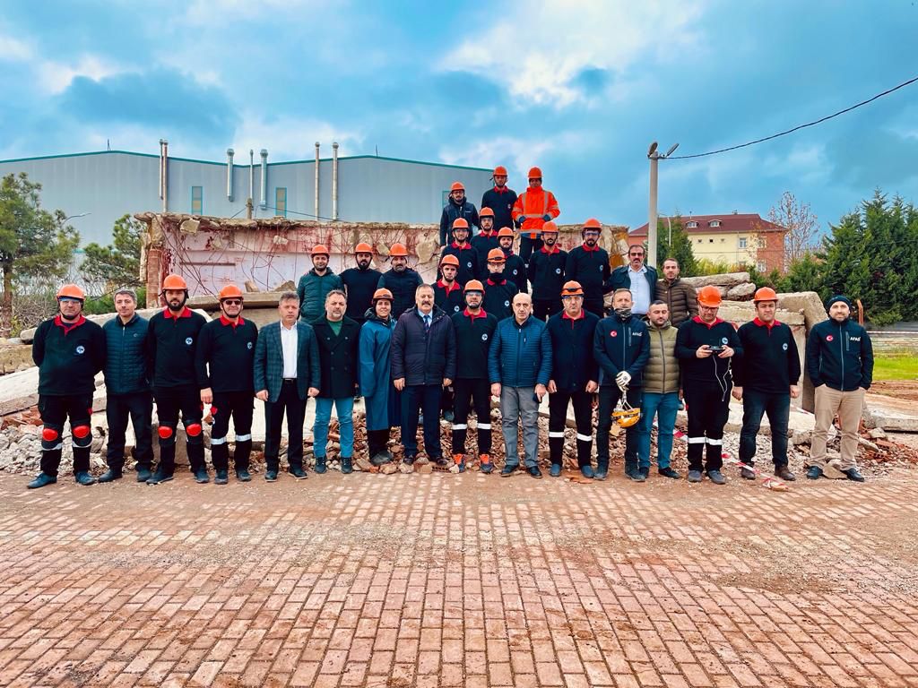 KEDFE bünyesinde kurulan arama kurtarma ekibi saha eğitimlerini tamamladı