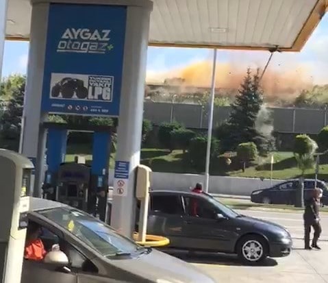 Kocaeli’nde dinamit dehşeti, ortalık savaş alalına döndü