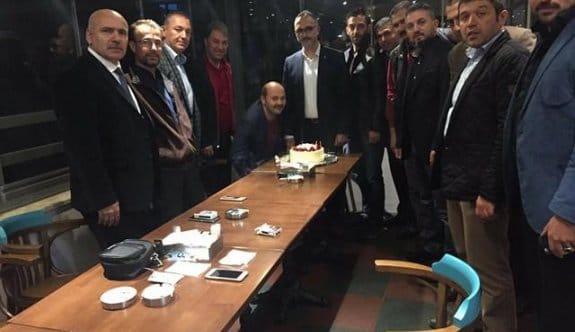AK Partililerden sürpriz kutlama!
