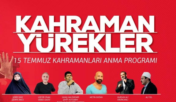 “Kahraman Yürekler” Gebze’ye geliyor!