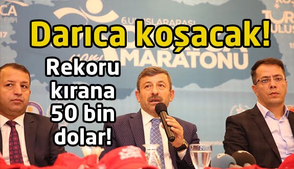Darıca Yarı Maraton'da koşacak