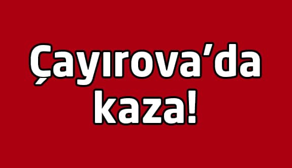 Kocaeli'de trafik kazası: 2 yaralı