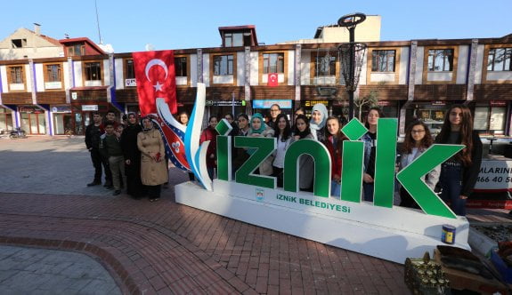 Çayırovalı öğrenciler İznik’i gezdi!