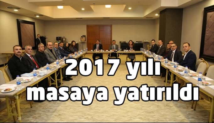 2017 yılı masaya yatırıldı