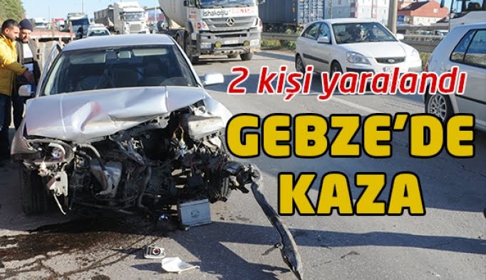 Gebze'de feci kaza