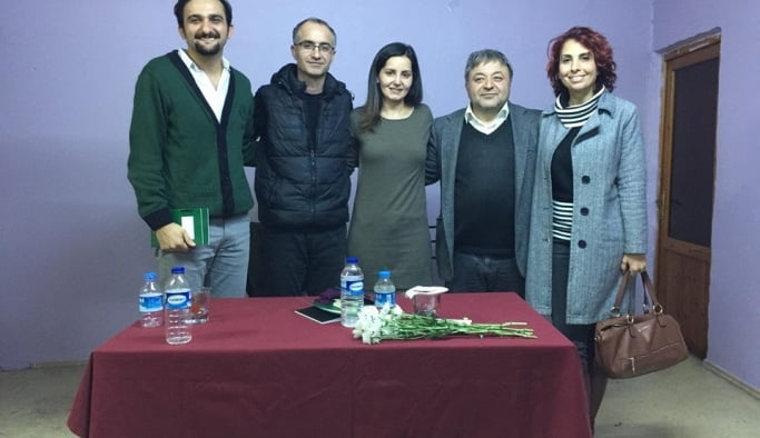 Genç şair konuk oldu