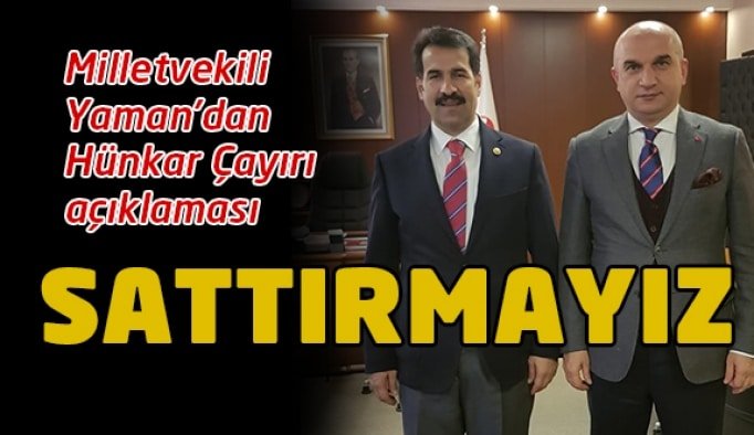 Sattırmayız!