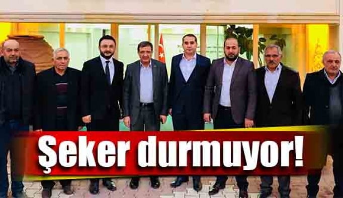 Şeker durmuyor!